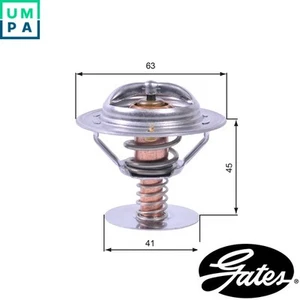 THERMOSTAT COOLANT TH43080 FOR GAZ VOLGA GAZELLE/Bus/Van/Platform/Chassis UAZ - Picture 1 of 6
