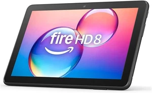 Amazon Fire HD 8 Tablet (2024) 8" HD Display 3GB RAM 32GB Storage Black with Ads - Picture 1 of 5