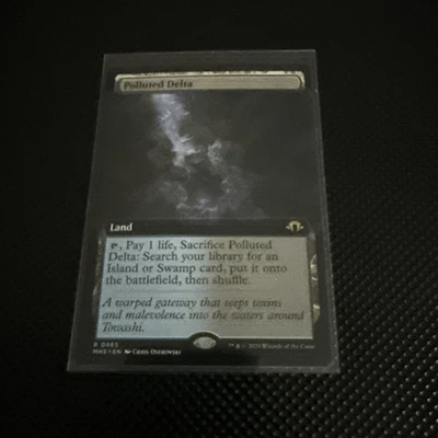  Polluted Delta - Extended Art R MTG Modern Horizons 3 M/NM, English - Image 1 of 2