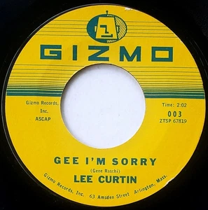 Lee Curtin 45 Hot Dog - 1961 Teener Rockabilly Doo Wop - HEAR - Imagen 1 de 2