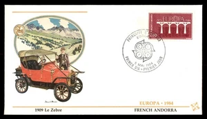 Mayfairstamps Andorra FDC 1984 Bridge 1909 Le Zebre Europa First Day Cover aau_2 - Picture 1 of 2