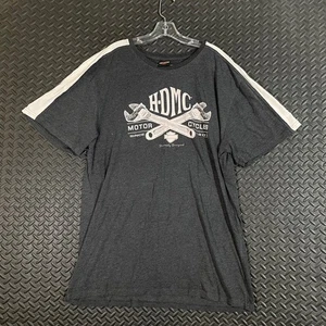 Harley Davidson dunkelgrau Grafikdruck Kurzarm T-Shirt Herren Gr. 3XL - Bild 1 von 9