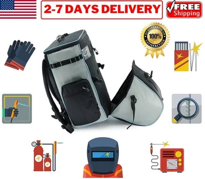 Welding Tools Backpack Welder Extreme Gear Pack Helmet Catch Carrier Storage Bag - Image 1 of 4