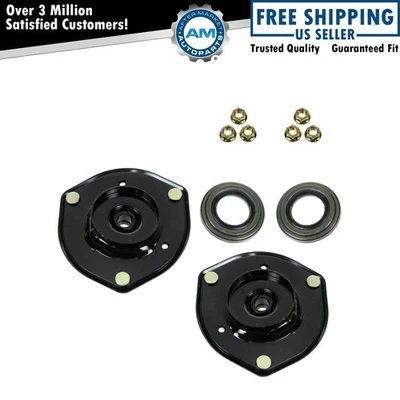 Kit de montagem de apoio de suspensão dianteiro superior conjunto de 2 pares de rolamentos de placa para Camry ES300 - Imagem 1 de 3