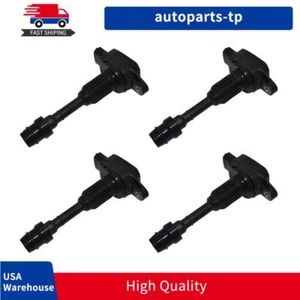 Set of 4 Ignition Coil for 2003-2010 Nissan Cube March III Micra 22448-AX001 - Picture 1 of 7
