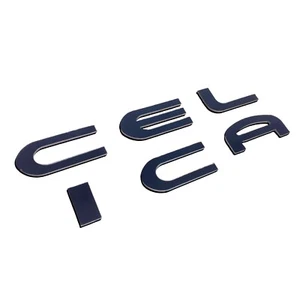 BDTrims | Black Rear Bumper letters for Toyota Celica ABS Plastic Inserts - Bild 1 von 2