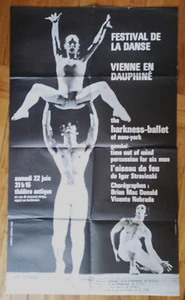 affiche Ballet - The Harkness-ballet of new-york - L'oiseau de feu - stravinski - Picture 1 of 1
