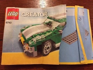 LEGO 6743 STREET SPEEDER - INSTRUCTION BOOKLET ONLY - Picture 1 of 2