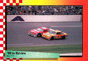 1989 Maxx #115 Bill Elliott Rick Wilson HOF