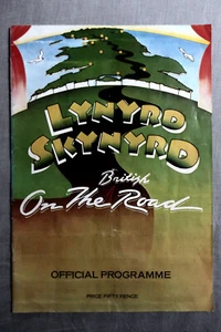 LYNYRD SKYNYRD On the British road ~ 1977 Tour Programme! - Picture 1 of 8