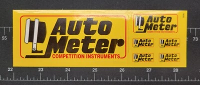 Calcomanías adhesivas para tarjetas AutoMeter medidores de carreras Foto 1 de 3