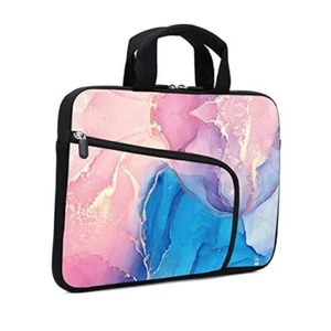 Laptop sleeve 14 15 15.4 15.6 Chromebook Case Ultrabook Case Notebook Marble - Picture 1 of 7