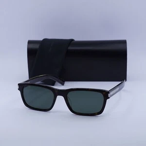 Saint Laurent SL662 004 Havana/Grey 57-19-145 Sunglasses New Authentic - Picture 1 of 6