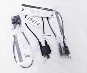 3 cerraduras de cable Allen de 15 pulgadas 2 llaves pistola bicicletas césped equipo $2,90 cada una envío gratis - Imagen 1 de 10