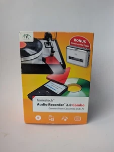 Honestech Honest Technology Audio Recorder 2.0 Combo Convert Cassettes And LP's - Picture 1 of 9