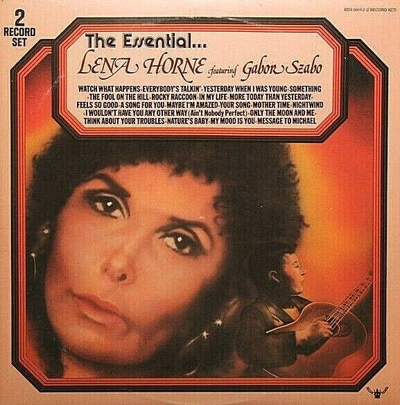 LENA HORNE & GABOR SZABO "THE ESENTIAL...: (2LP) PREMIUM QUALITY USED LP (NM/EX) - Imagem 1 de 1