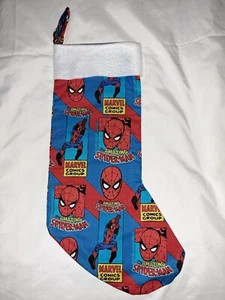 Christmas Stocking, New With Spider-Man Print, Marvel Comics Amazing Spider-Man - Picture 1 of 5