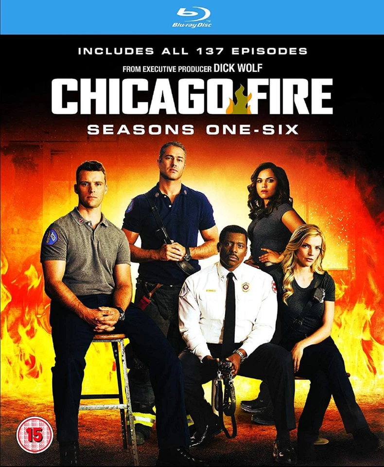 Chicago Fire - Seasons 1-6 - Complete (Blu-ray, 2018)
