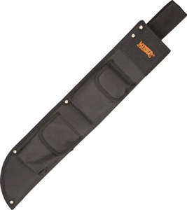 Marbles Scout Machete Black Nylon Belt Sheath w/ Sharpening Stone & Pouch 12714S - Picture 1 of 1