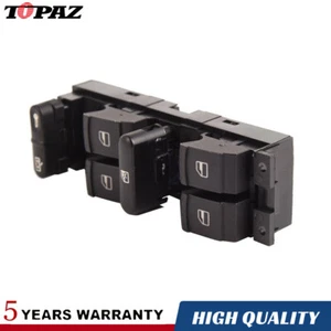 Power Master Window Switch For VW Golf Jetta Bora MK4 Passat SEAT 1J4959857D - Picture 1 of 8