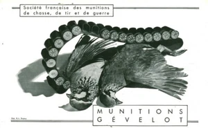 Publicité ancienne munitions Gévelot 1936 issue de magazine Dupuy - Picture 1 of 1