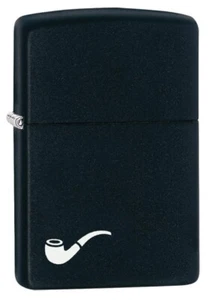Zippo 218PL,  Pipe Lighter, Classic Black Matte Finish Lighter - Picture 1 of 3
