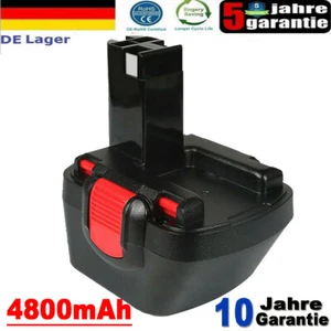 4800mAh 12V Ni-MH Akku Für Bosch 2607335262 PSR 12VE-2 GSR 12 VE BAT043 BAT045 - Bild 1 von 10
