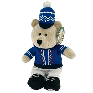Starbucks 2022 Holiday Blue Nutcracker Bearista Bear Plush Doll Toy Christmas - Picture 1 of 19