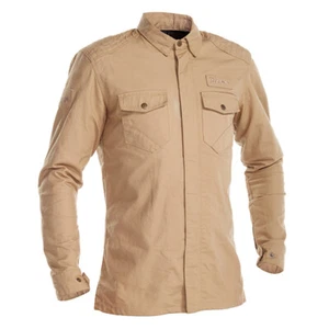 Richa Hamada Armoured Aramid Motorcycle Riding Shirt - Camel - Picture 1 of 2
