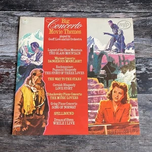 Big Concerto Movie Themes Geoff Love and his Orchestra 1972 -12" LP Vinyl Record - Picture 1 of 3
