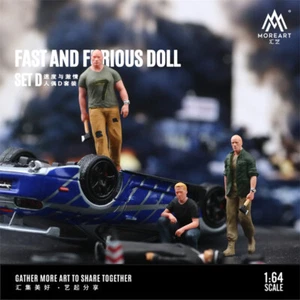 MoreArt 1:64 FAST AND FURIOUS DOLL SET D - Picture 1 of 6