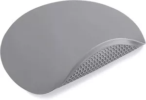 Silicone Microwave Mat - 11.7" x - Protect from 1 piece, Light Grey - Picture 1 of 3