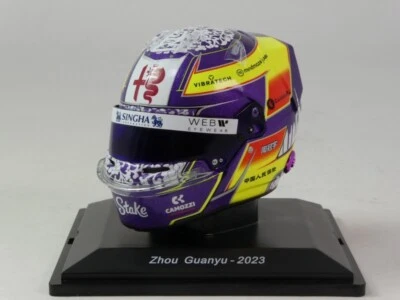 Casco Spark Zhou Guanyu Alfa Romeo F1 2023 1/5 5HF090 - Imagen 1 de 3