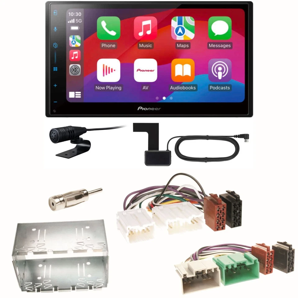 Pioneer SPH-DA77DAB CarPlay Android Auto DAB+ Einbauset für Volvo S40 V40 850 - Bild 1 von 1