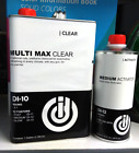 Multi Max Clear 4:1 Clearcoat Medium Kit National Rule Great for any Painter USA