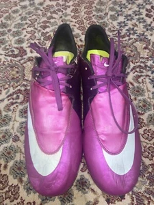 Nike Mercurial Vapor Superfly III FG Purple Football Soccer Cleats Carbon Us 9 - Picture 1 of 11