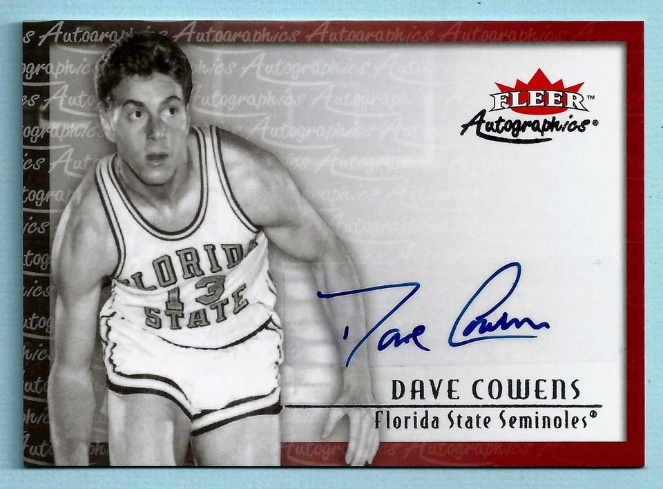 DAVE COWENS 2013/14 FLEER RETRO AUTOGRAPHICS AUTOGRAPH AUTO - Image 1 of 1