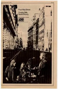 Crosby Stills Nash & Young LP advert 1971 VBFD - Picture 1 of 1