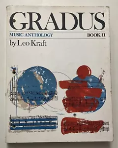 Gradus Libro Antologia Musicale II Leo Kraft 1976 1° Ed. Teoria spartiti musicali vintage - Foto 1 di 23