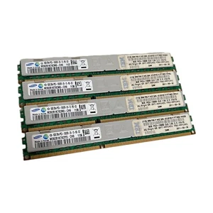 32GB 4 X 8GB Samsung ECC DDR3 RAM PC3-10600R 1333 Registered 2RX4 LOW PROFILE - Picture 1 of 2