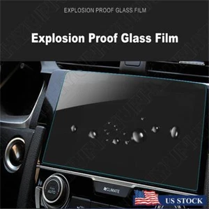 9 inch Tempered Glass Film Car Radio Stereo GPS Touch Screen Protector Sticker - Picture 1 of 12