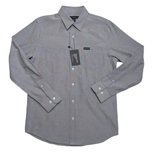 Paul Hamilton graues Langarm Hemd mit Knopfleiste New York Fit Gr. Small neu - Bild 1 von 12