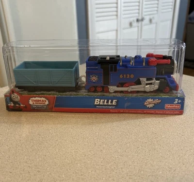 RARE Thomas & Friends Trackmaster Motorized Belle Engine & Car 2012 HIT Gullane - Image 1 of 4