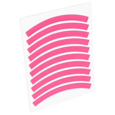 Lo último (rosa) Cinta reflectante para bicicleta PVC reflectante celosía seguridad reflectante - Imagen 1 de 4