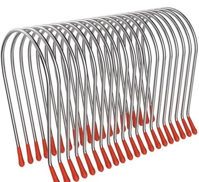 Clipes de enrolador quente de substituição para rolos de 2 polegadas pinos de fixação 20 peças estilo metal - Imagem 1 de 2