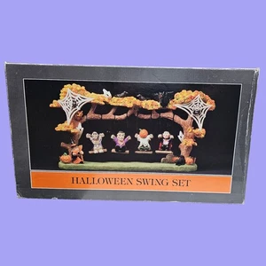 Vintage Halloween Swing Set Decor Classic Monsters  - Picture 1 of 6