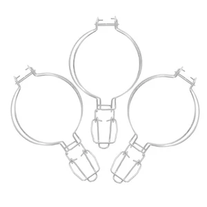 3 Pcs Sealing Can Buckle Glass Jar Metal Lock Fastening for Jars - Picture 1 of 12