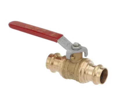 Viega ProPress 3/4 in. Press Zero-Lead Bronze and Brass Ball Valve 24005 - Image 1 of 4