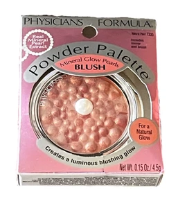 Physicians Formula Powder Palette Mineral Glow Pearls Blush # 7333 Natural Pearl - Picture 1 of 4