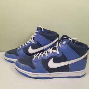Nike Dunk High Obsidian UK8 DJ6189-400 Men Sz 10 - Picture 1 of 9